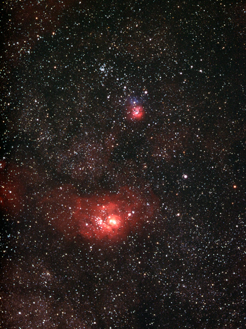 三裂星雲＆干潟星雲
